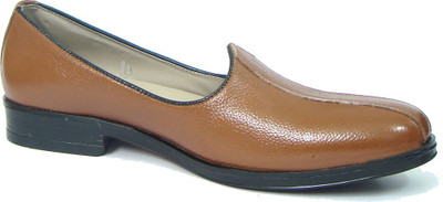 

ASM Tan Leather Nagra Shoes Party Wear For Men(Tan