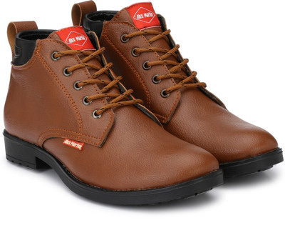 

Alex Martin High Top Boots For Men(Black, Brown, Tan