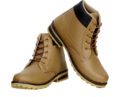 BLACK MACY Boots For Men(Tan, Ten