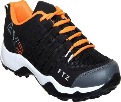 

Fitze Fitze 407 Running Shoes For Men(Black, Orange