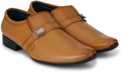 

SCARPIA Full Grain Slip On For Men(Tan