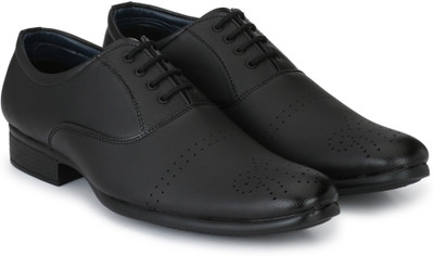 

SCARPIA Full Grain Lace Up For Men(Black