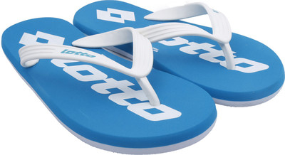 

Lotto ORSINA Flip Flops, White/ sky blue