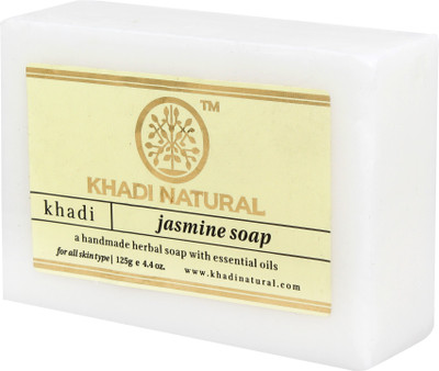 

Khadi Natural Hand Made Jasmine Soap Pack of 3(375 g, Pack of 3)