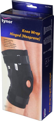 

Tynor Knee Wrap Hinged (Neoprene) Knee Support(Black