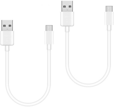 

ReTrack SET OF 2PC Micro-USB to USB-Cable - High-Speed Triple Shielded Cable USB Adapter(White)