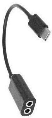 

Freya Type C Male to Dual 3.5mm Female Earphone AUX Audio Splitter Adapter USB Cable(Multicolor)