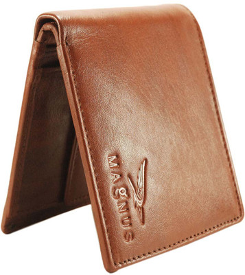 

Magnus Men Maroon Genuine Leather Wallet(6 Card Slots)
