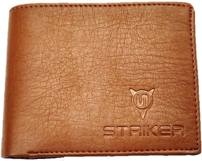 

Striker Men Brown Genuine Leather Wallet(5 Card Slots)