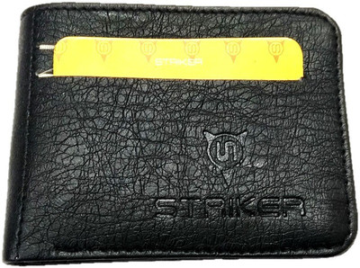 

Striker Men Black Genuine Leather Wallet(4 Card Slots)