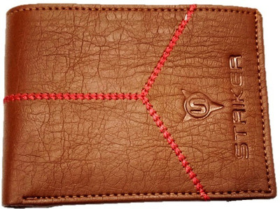 

Striker Men Brown Genuine Leather Wallet(3 Card Slots)