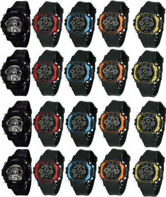 

Haunt Birthday Party Return Gift Pack of 20 Sports Multifunction Watch - For Boys & Girls