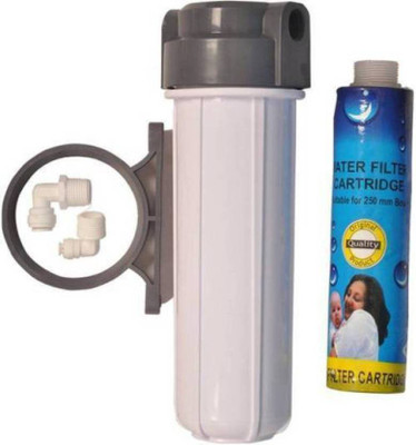 

AQUACRETA RO Pre-Filter Housing Set for threaded type Aquaguard compatible model filters.- Solid Filter Cartridge (0.5, Pack of 1) Solid Filter Cartridge(0.5, Pack of 1)
