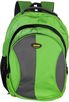 63 OFF on New Era School bags men 40 L Backpack Green Grey on