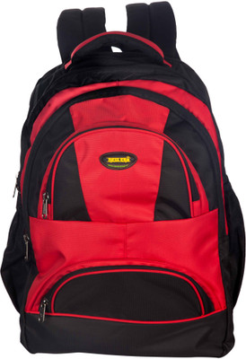 

New Era School bags men 35 L Backpack(Black, Red), Magic black
