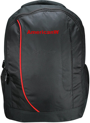 

New Era Laptop bags men 30 L Laptop Backpack(Black), Ne black