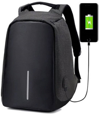 

Zeom ® Trendz 15.6 inch Expandable Laptop Backpack (Black) 22 L Laptop Backpack(Black, Grey)