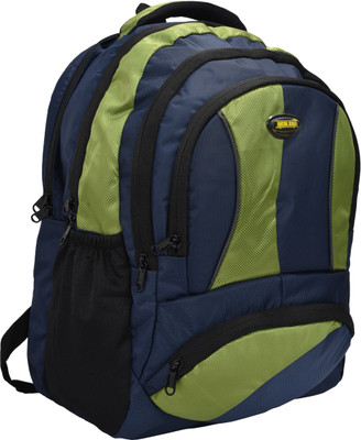 

New Era -ncg School bags men 40 L Backpack(Blue, Green), Urban navy