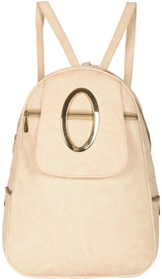 

MultiZone College Office Outdoor Travel Daypack 7 L Backpack(White), Cream