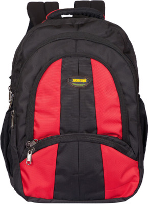 

New Era School bags men 35 L Backpack(Black, Red), Magic black