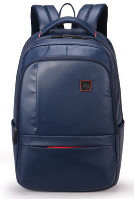The Clownfish 14 inch Polyester Laptop Backpack 23 L Laptop Backpack(Blue), Navy blue