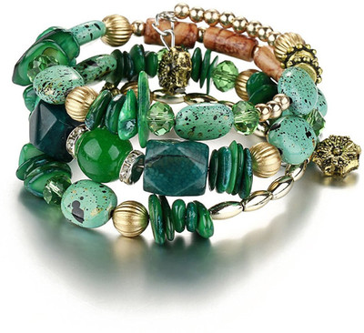 Shining Diva Alloy Charm Bracelet