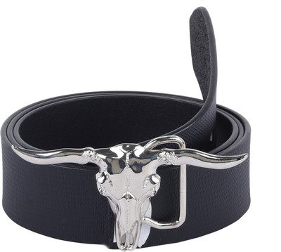 

Sri Men Casual, Party Black Genuine Leather Belt