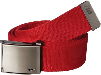 red nike belt