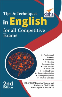 Tips & Techniques in English for Competitive Exams 2nd Edition(English, Paperback, Experts Disha)