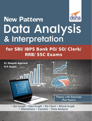 New Pattern Data Analysis & Interpretation for Sbi/Ibps Bank Po/So/Clerk/Rrb/Ssc Exams(English, Paperback, unknown)