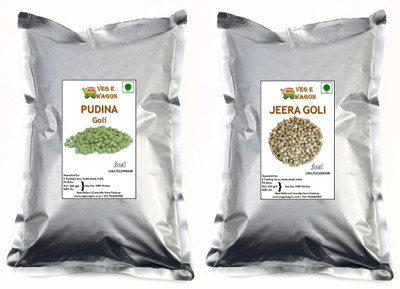 

Veg E Wagon Pudina and Jeera Goli 250 gm Combo Sweet and Sour Sour Candy(Pack of 2)
