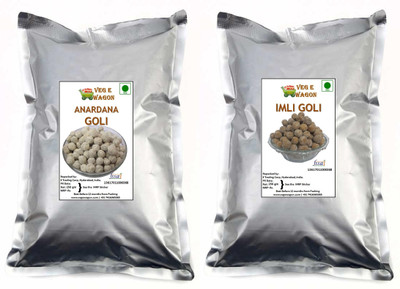 

Veg E Wagon Anardana and Imli Goli 250 gm Combo Anardana, Tamerind Sour Candy(Pack of 2)