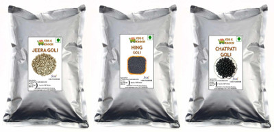 

Veg E Wagon Jeera, Hing & Chatpati Goli 250 gm Combo Jeera, Hing, Sweet and Sour Sour Candy(Pack of 3)