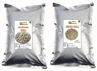 

Veg E Wagon Anardana and Jeera Goli 250 gm Combo Sweet and Sour Sour Candy(Pack of 2)