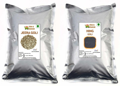 

Veg E Wagon Jeera and Hing Goli 250 gm Combo Jeera, Hing Sour Candy(Pack of 2)