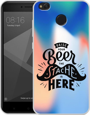 Fashionury Back Cover for Mi Redmi 4(Multicolor, Waterproof, Flexible Case) Flipkart