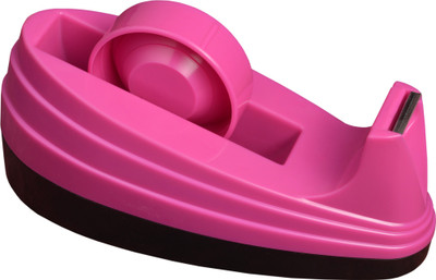 

My Creations Single Side Office Use Tape Dispenser (Manual)(Set of 1, Pink)