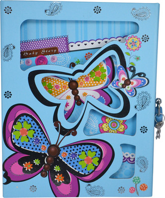 

Saamarth Impex Regular Diary(Gift Set, Blue)