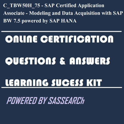 63% OFF on SAPSMART C_TBW50H_75 SAP Certified Application