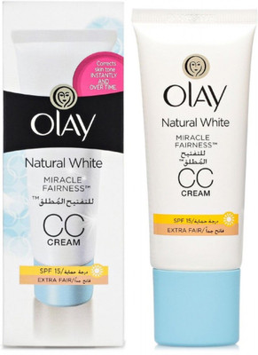 

Olay Natural White Miracle Fairness CC Cream(30 ml)