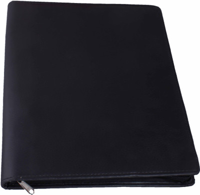 

ZesTale Premium Leatherette Conference Document Folder(Set Of 1, Black)