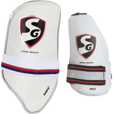 

SG Combo of Two- One 'Radix' thigh guard (Right Handed) and one 'Pro' Cricket inner thigh Cricket Guard Combo(Multicolor