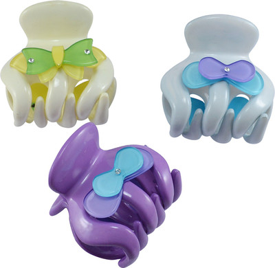 

Saamarth Impex Premium Quality Hair Clip / Clutcher For Women Latest Designs Clips,Daily Wear Hair Accessories-3 Piece Hair Clip(Multicolor)