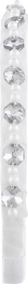 

Aarushi creations pearl diamond hairband Head Band, Hair Band(White)