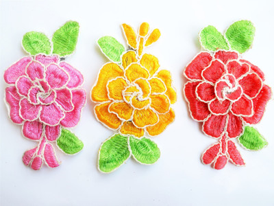 

Pretty Ponytails Roses Flower Hair Clip Party Hair Clip Gift Set Hair Clip Set of 3 Red Yellow Pink Green Must Have Tic Tac Clip(Pink, Red, Yellow, White)