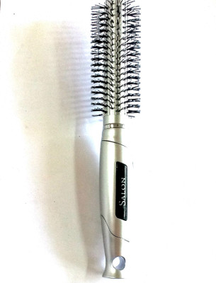

OM Round hair brush comb, Size- 22/6 cm, ( Colors may Vary)