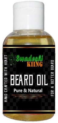 

SWADESHI KIING PURE & NATURAL BEARD OIL 100ML Hair Oil(100 g)