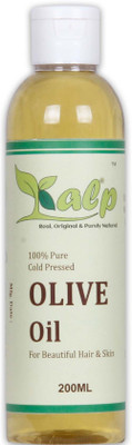 

Kalp Olive Cold Pressed Carrier Oil Pure Natural For Skin care & Hair care Hair Oil(200 ml)