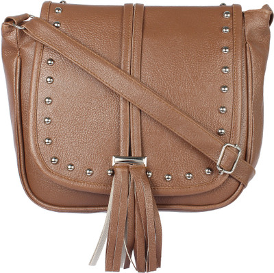 ABHEER Sling Bag(Brown)