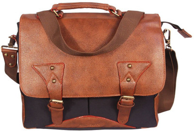 

HANDCUFFS Messenger Bag(Brown)
